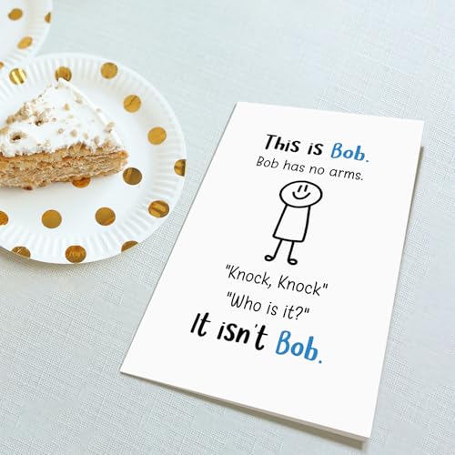 Funny Birthday Card for Men & Women - This Is Bob, It Isn't Bob
