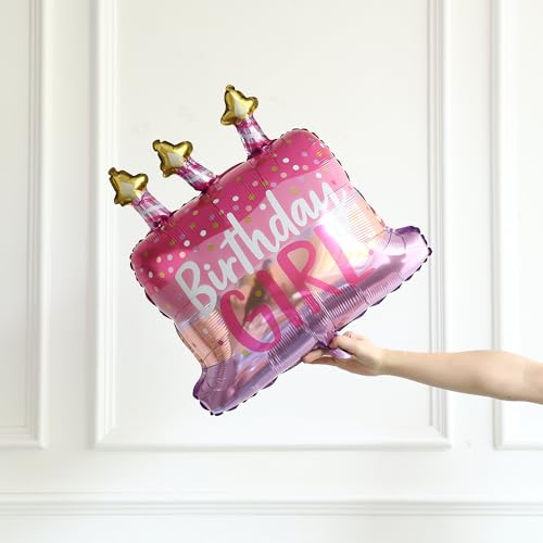 Pink Purple Unicorn Balloon Set - 5pcs Unicorn Party Decorations for Birthday