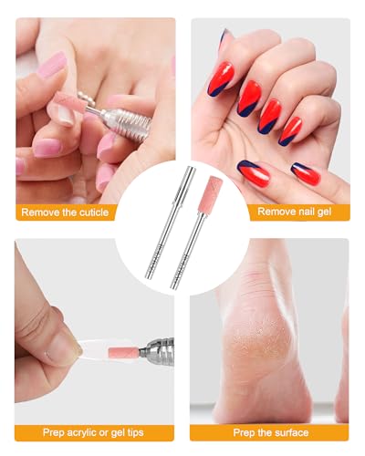 Rolybag Mandrel Nail Drill Bit for Sanding Bands 3/32 Inch 3 Pcs