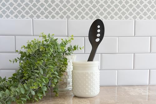 Fox Run Nylon Slotted Serving Spoon - 13" Heat Safe & Dishwasher Safe