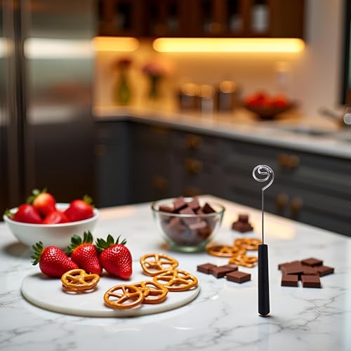 Chocolate Dipping Tools Set - Stainless Steel Fondue Accessories