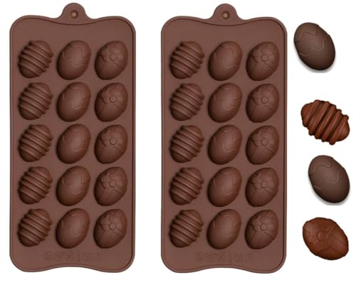 Bamutu Easter Silicone Mold Set Bunny Egg Basket Chocolate Candy Pan