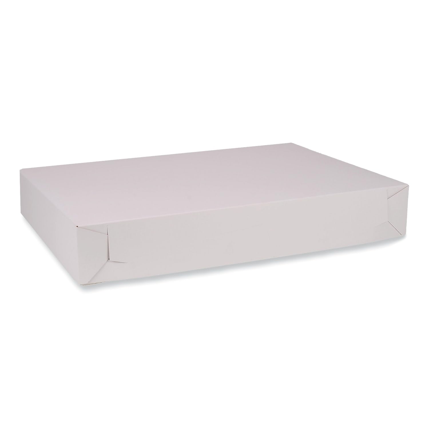 Southern Champion Tray Standard White Bakery Boxes 26X18-1/2X4, 50 Count