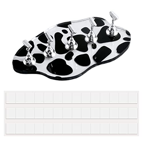 ZOQINI Magnetic Acrylic Nail Practice Stand Set with Reusable Putty