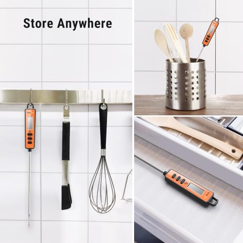 TempPro TempSwift 1-Second Digital Meat Thermometer with Long Probe