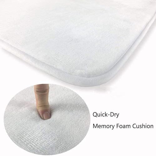 Octopus Tentacles Bath Mat, Soft Memory Foam Rug 15.7 x 23.6 Inch