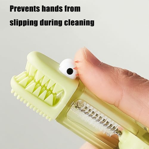 PandaEar 3-in-1 Bottle Lid Cleaning Brush Set for Tumblers & Bottles