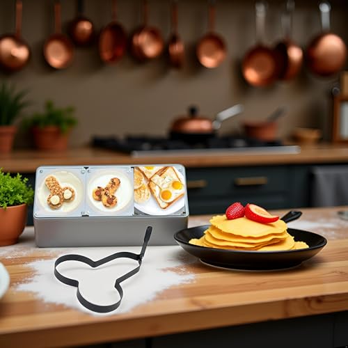 Heart-Shaped Egg Fryer - Non-Stick Stainless Steel Cooking Tool