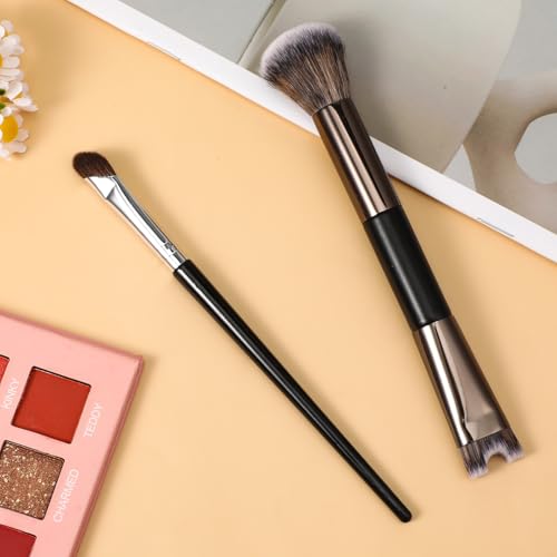 Dual Ended Nose Contour Brush Set U-Shaped Sculpting Tool 2Pcs