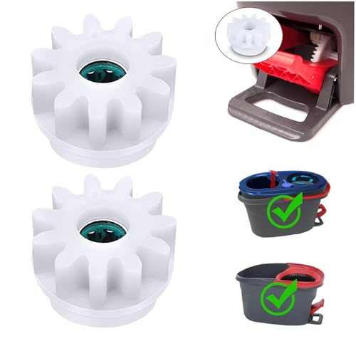 Stainless Steel Spin Mop Bucket Gear Replacement Kit for O-Cedar & Compatible Brands