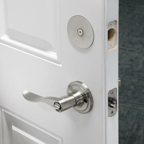 Prime-Line Steel Door Hole Cover Plate, 2-5/8 in. Brass Finish