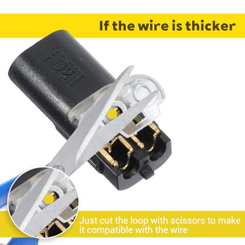 40 Pcs Double Wire Plug-in Connectors for LED Light Strips