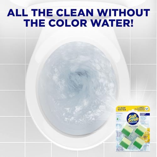 Soft Scrub Lemon Fresh In-Tank Toilet Cleaner Duo-Cubes, 4 Count