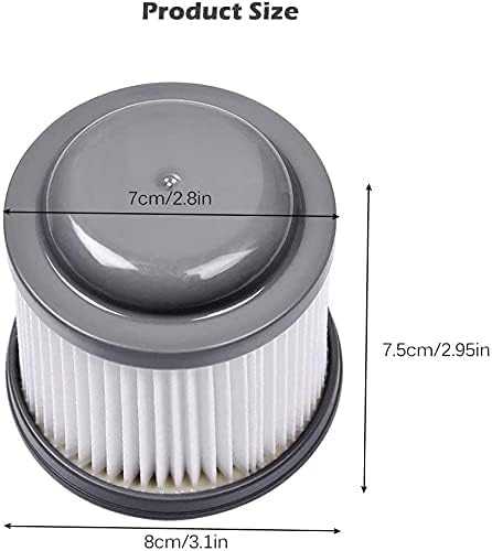 KEEPOW PVF110 Replacement Vacuum Filter for Black and Decker, 2 Pack