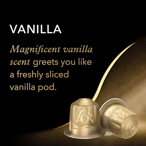 L'OR Espresso Vanilla Capsules, 30 Count (3 Packs of 10) for Nespresso