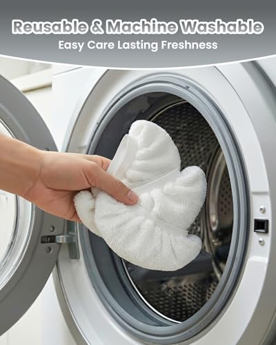 Universal Reusable Steam Cleaner Pads for Handheld Steamer - Bissell, Wagner, PurSteam Compatible