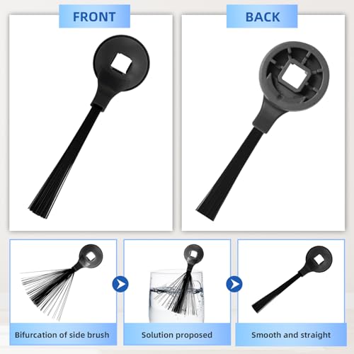 6-Pack Compatible Side Brushes for Shark Robot Vacuums