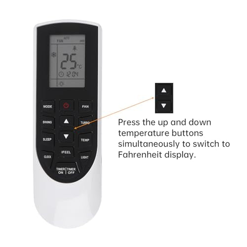 Replacement Remote Control for Gree YAN1F1 Air Conditioner AC Unit