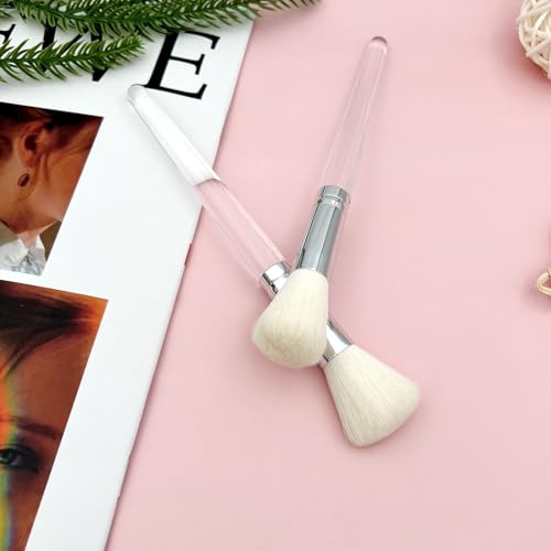 Brvlsoc Large Precision Powder Brush – Soft Synthetic Makeup Brush for Loose Powder, Bronzer & Blush