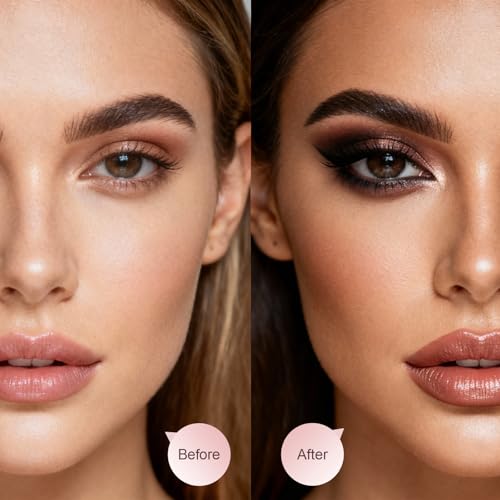 ACMEBEAUTY Dual-Ended Nose Contouring Brush & Fan Makeup Brush
