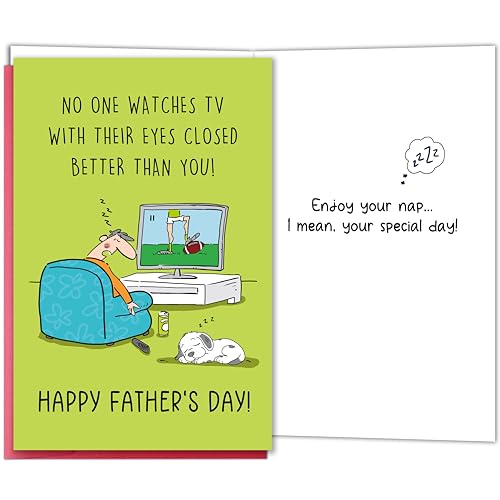 Funny Father's Day Card - Humorous Dad Joke for Grandpa