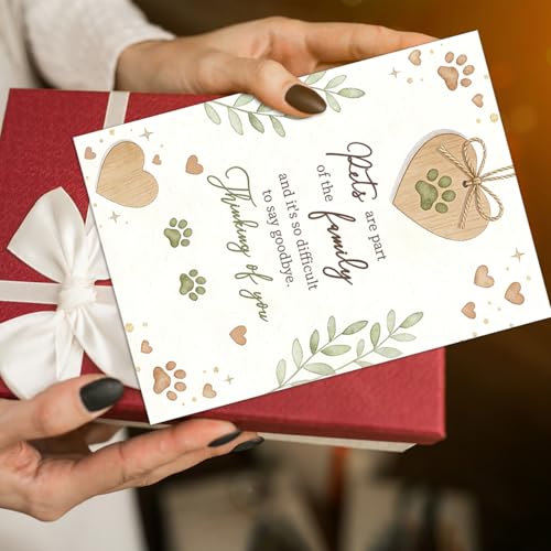 Pet Sympathy Card for Loss of Dog or Cat - Haskerty BK-051