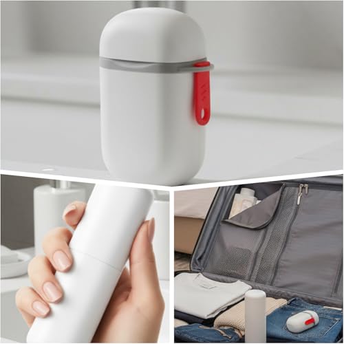 Travel Soap Holder Set - 2PCS Bar Soap Cases with Secure Lid