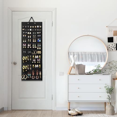 Lolalet Earring Organizer with 608 Holes - Wall-Mounted Storage