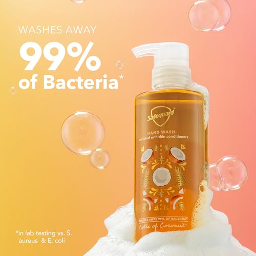 Safeguard Micellar Liquid Hand Soap, Coconut Scent, 15.5 oz