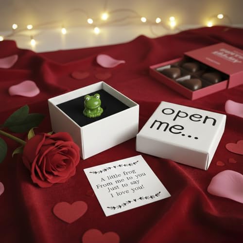 Green Frog Mini Keepsake Gift Box – I Love You Surprise
