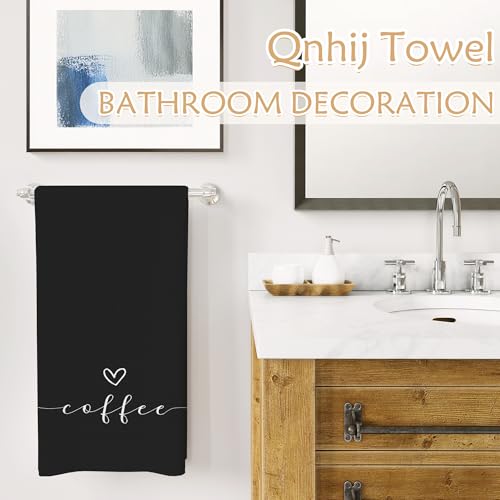 Decorative Coffee Bar Towel Set - 16x24 Inch Kitchen & Home Decor