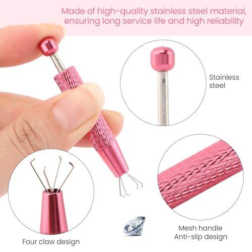 4-Claw Gemstone Grabber & Piercing Ball Tool 2-Pack