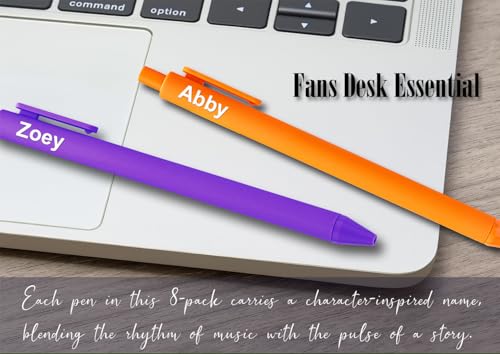 Kpop Rumi Zoey Mira 8-Piece Gel Pen Set for Fans