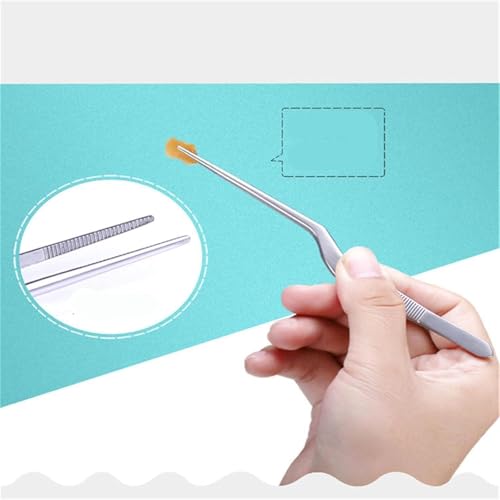 Stainless Steel Earwax Removal Tweezers and Spiral Ear Pick Tool
