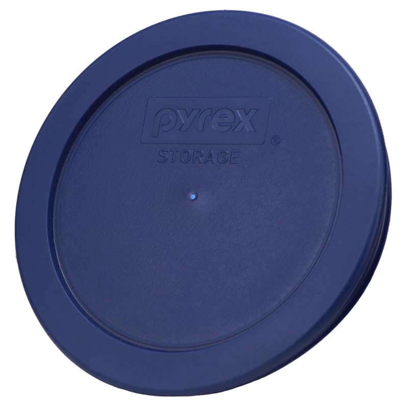 Pyrex 7200-PC 2-Cup Round Replacement Lids - BPA-Free Plastic (2 Pack)