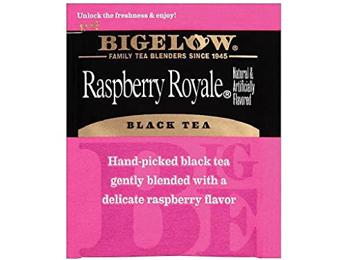 Bigelow Raspberry Black Tea, 28 Count Box