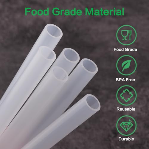Replacement Straws for Zak Designs 19oz Water Bottle - 6 Straws & Brush