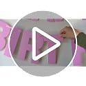 Pink Prestrung Happy Birthday Banner - Party Garland & Decorations