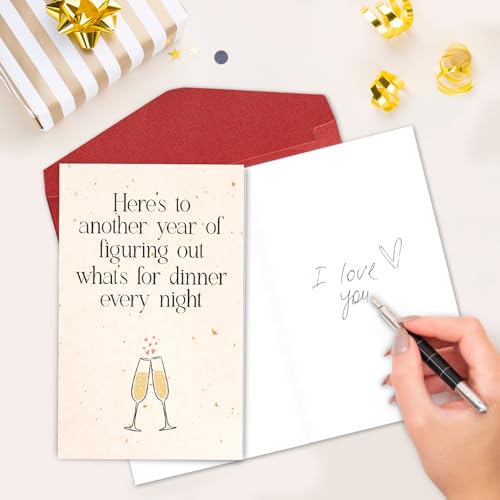 Heres To Another Year Anniversary Card for Husband & Boyfriend
