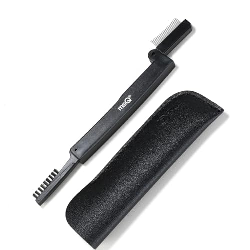 MSQ Folding Eyelash Comb and Eyebrow Brush Duo Grooming Tool