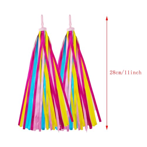 1 Pair Bicycle Bike Handlebar Scooter Streamers,1 Pack Bike Bell and 1 Pair Bicycle Bike Grips