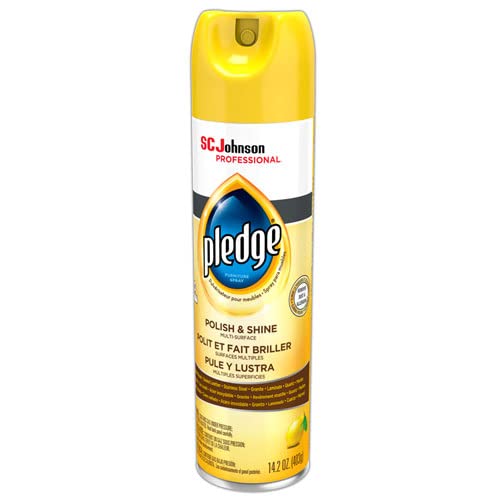 Pledge Furniture Polish Spray, Lemon Scent, 14.2 Oz (Pack of 1)