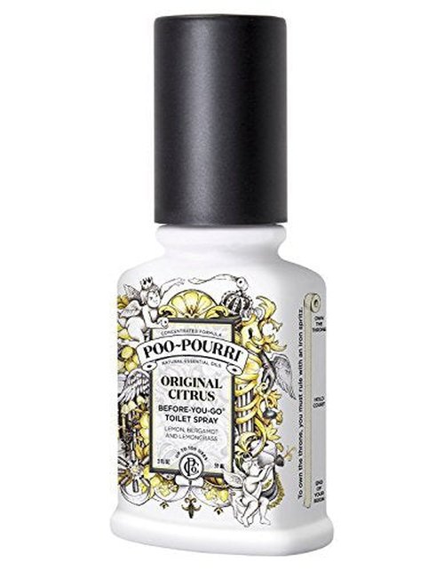 Poo-Pourri Before-You-Go Toilet Spray 2-Ounce Bottle, Original Citrus Scent
