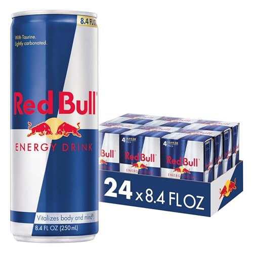 Red Bull Energy Drink 8.4 Fl Oz 24 Pack | Original Caffeinated Boost