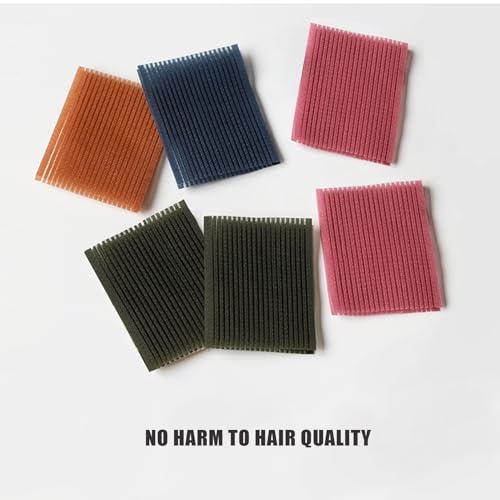 Snmzlc 16-Piece Nylon Hair Gripper Pads for Styling & Flyaways