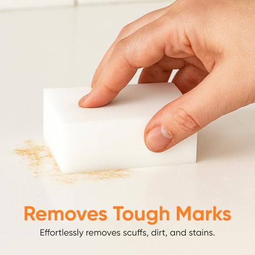 Superio Miracle Eraser Sponges - 6 Count - Multi-Surface Cleaning