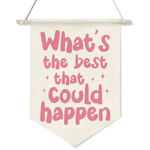 ZTGDA Motivational Quote Canvas Wall Banner KD06 - Teen Girl Room Decor