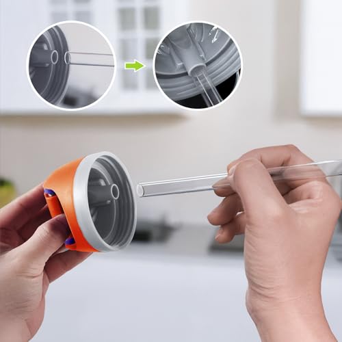 Replacement Straws for Owala Water Bottle 24 oz 32 oz with Brush