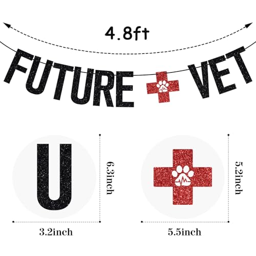 Future VET Banner - Medical School Graduation Decorations