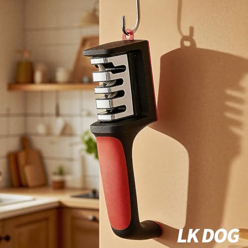 4-in-1 Professional Kitchen Knife and Scissor Sharpener - Tungsten & Ceramic